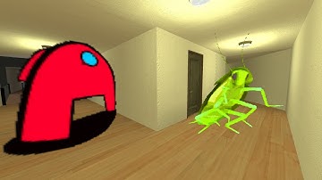 Scary Among Us And Cockroach Super Nextbot Gmod