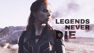 Black widow 'Natasha Romanoff' - LEGENDS NEVER DIE