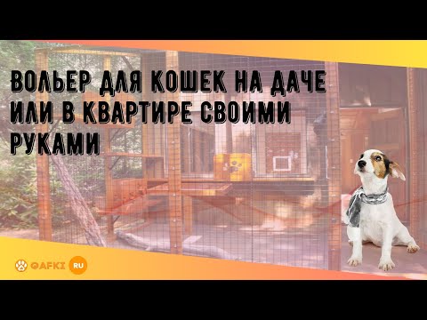 Вольер для кошки в квартире своими руками