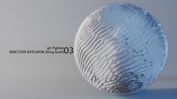 Quarantine series - gh Python. Reaction Diffusion (part 3)