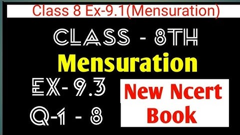 Maths Ncert Class 8 Chapter 9 Exercise 9.3