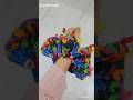 Navratri special DIY colourful Scrunchie 🏵️😱😱 #navratri #scrunchies #diy #shorts