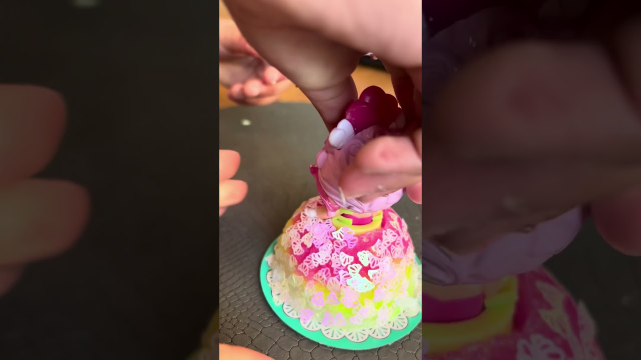 Maak een L.O.L mix & cake birthday cake met mij! 😍 