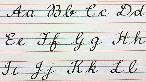 Cursive Writing: Master the ABCs in Style!