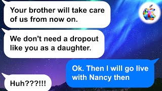 【Apple】My parents throw me to the wayside when my brother gets a great job, but he's not having it