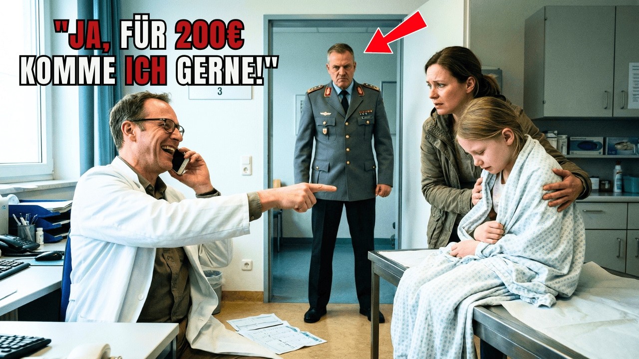 Arzt ignoriert krankes Kind mit 39°C Fieber – telefoniert für 200€ – Bis er DEN VATER sieht!