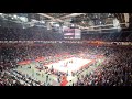 Delije : Nadglasavanje himne Evrolige KK Crvena Zvezda - Fenerbahce Beko 68:56