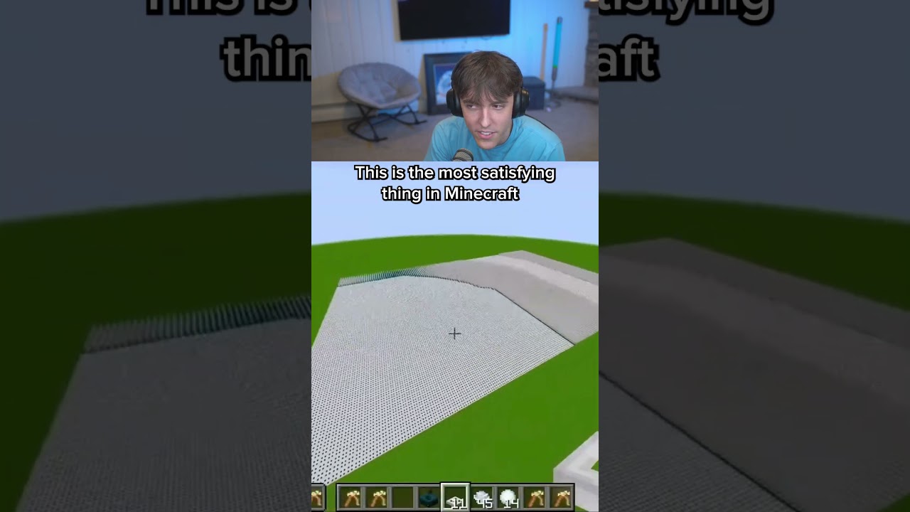 This is the most satisfying thing in Minecraft