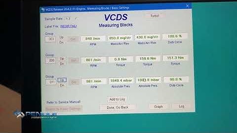 VAG EDC15/16 - Datalogging Guide | Pendle Performance