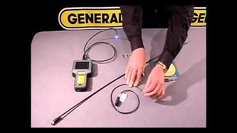GENERAL DCS1600 Data Logging Video Borescope System
