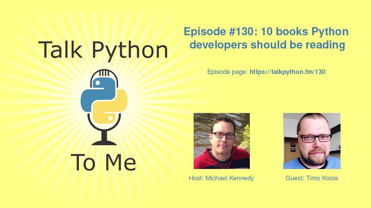 #130: 10 books Python developers should be reading