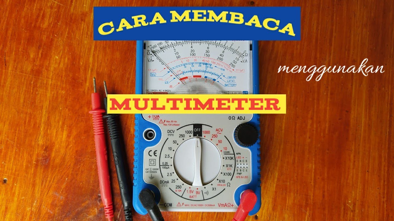 Cara Membaca Multimeter Analog Pengukuran Dan Pengena vrogue.co