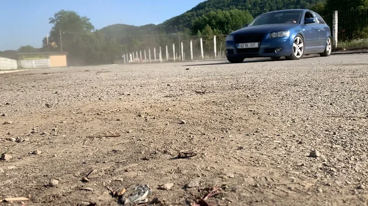 Audi a3 tdi Drift + popcorn limiter pure sound