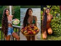 What I Eat in a Day 🥭 Living in Hawaii & Growing My Own Food + Orchard Tour 🌱 Raw Vegan 18 Years