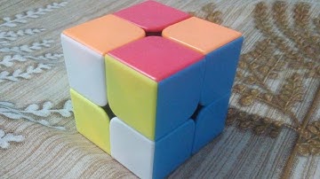 How to make Zig Zag pattern in 2*2 rubix cube