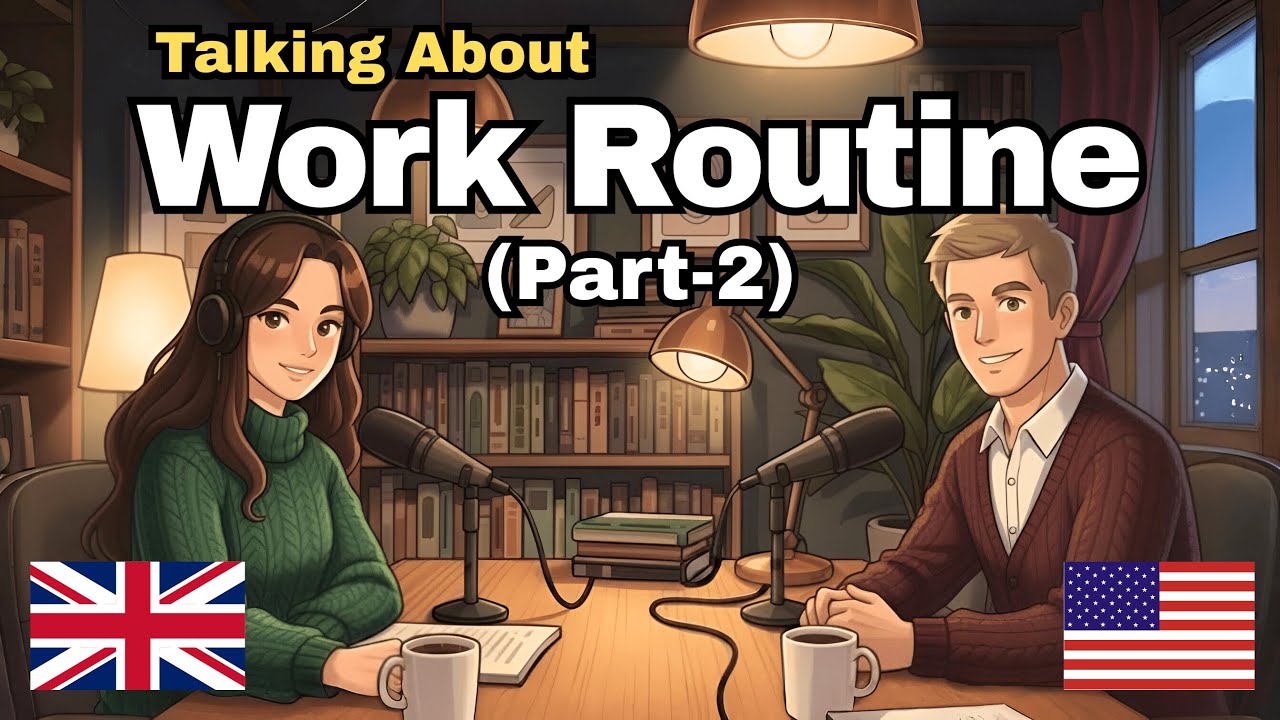 How Do Native Speakers Talk at Work! | English Conversation Practice