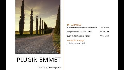 Tutorial para Instalar Emmet (Plugin) en Sublime Text 2