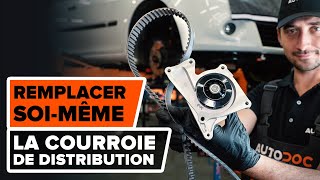 Comment et quand changer Pompe à eau + kit de distribution RENAULT CLIO III (BR0/1, CR0/1) : vidéo tutoriel