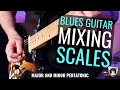 5 blues licks that mix major and minor pentatonic scales  and why they work