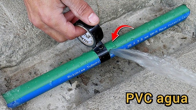Cómo reparar una fuga de agua en PVC - Ceys