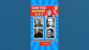 Only Geniuses Can Ace This Science Quiz | Inventions and Discoveries Quiz #quiz #shorts  #trivia