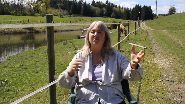 Laura Hesse at the farm - where Laura's ideas orig...