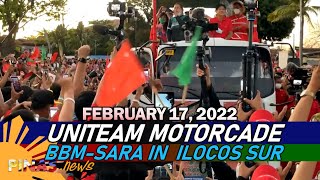 LIVE!: UNITEAM BBM-SARA CARAVAN IN ILOCOS SUR