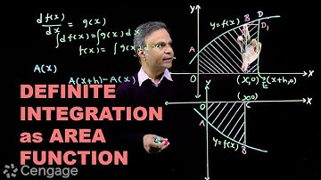 Definite Integration as Area Function | Cengage Exam Crack | G Tewani | Crack JEE 2022 | Mathematics