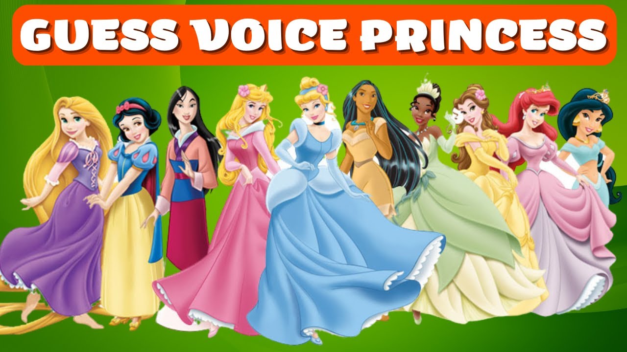 Guess the DISNEY PRINCESS by her VOICE! Disney Voice Quiz Challenge