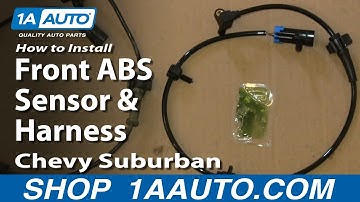 How to Replace Front ABS Sensor with Harness 00-07 Chevy Suburban