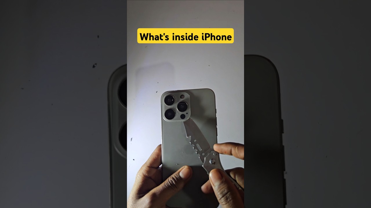 Inside In Iphone 16 Pro max (Dummy) | Breaking Iphone 16 pro Max 