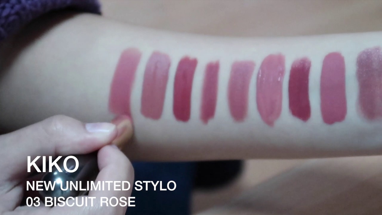 我的17支豆沙粉色唇膏 手部試色分享