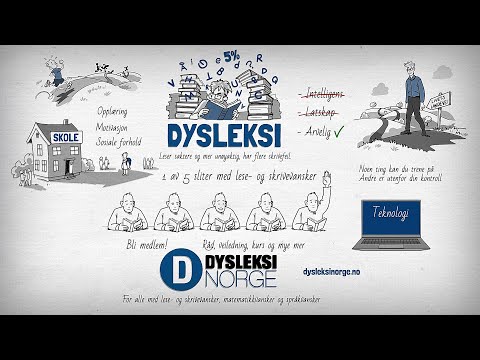 Video: Dysleksi - Klassificering, Symptomer, Behandling, Korrektion