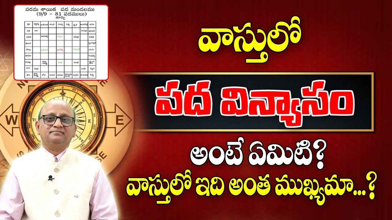 వాస్తు లో పద విన్యాసం అంటే ఏమిటి? | Vastu Remedies In Telugu | Vastu Tips In Telugu | MLB Sastry