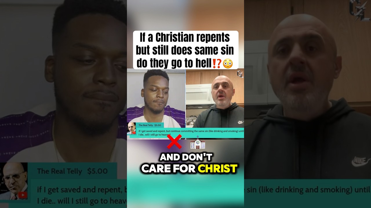 If a Christians REPENTS but still does same sin will they go to hell ? 