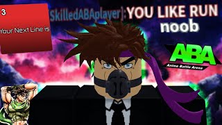 Young Joseph Destroyed Toxic In Ranked! [ABA] [1v1] [Combos] [Anime Battle Arena] [Roblox]