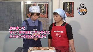 達人が女子大生に親ガニ（ズワイガニの雌）のむき方を伝授！『開講！とっとり魚乙女塾』第６回！