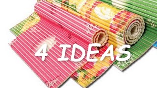 4 Super Ideas with Bathroom Mats. Ideas For Needlework.