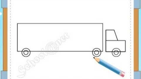 BÉ HỌA SĨ - Thực hành tập vẽ 231: Vẽ xe tải