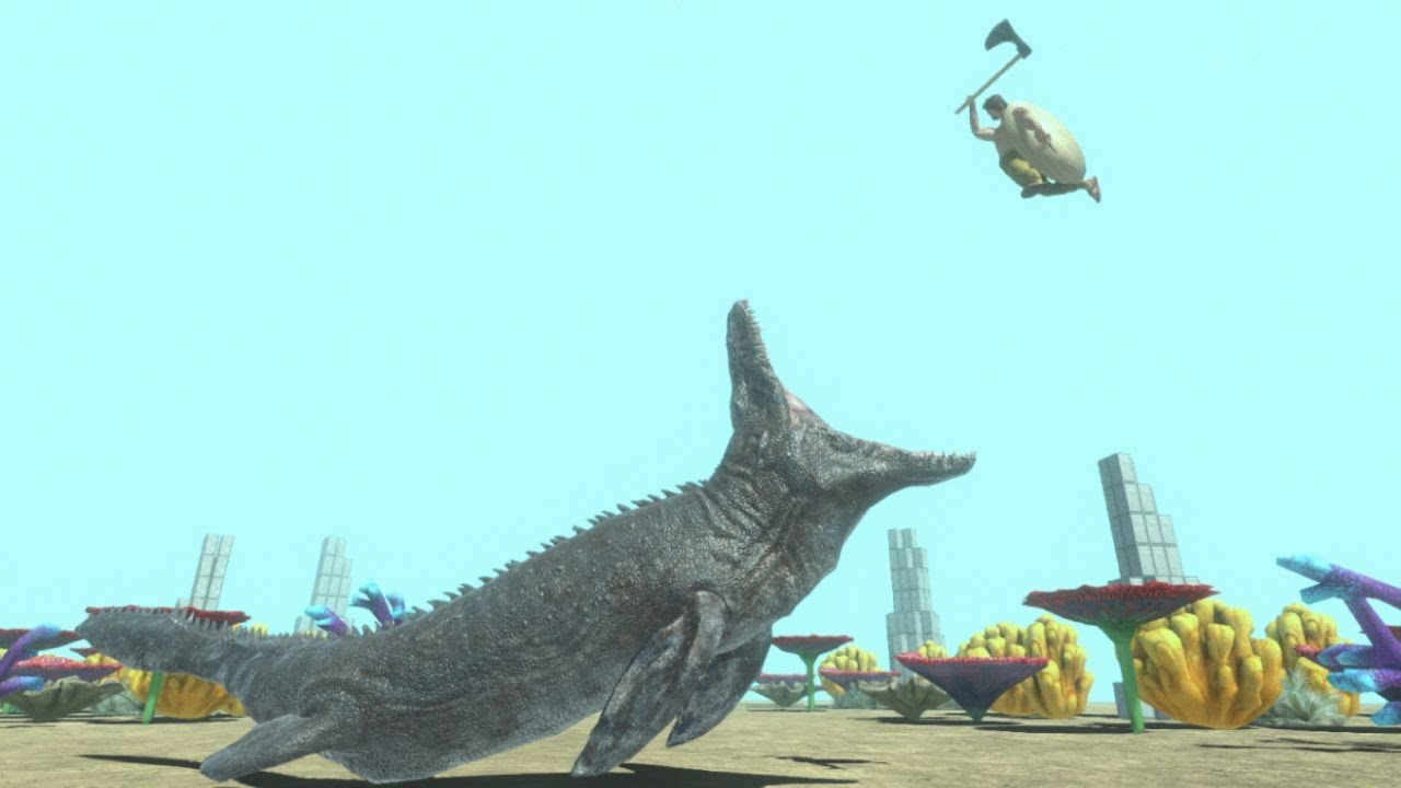 NEW UNIT Mosasaurus vs ALL UNITS Animal Revolt Battle Simulator