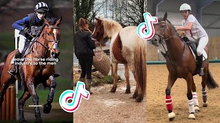 The Cutest HORSES Equestrian TikTok Compilation #146