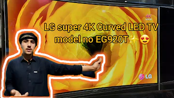 LG super 4K Curved LED TV model no EG920T & Samsung super 4K LED model no RU7100 review #smart