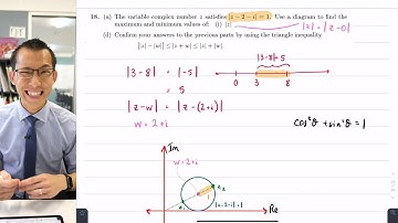 Max/Min Value of |z| (2 of 2: Triangle inequality)