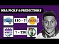 NBA Picks &amp; Predictions Monday 3/24/25