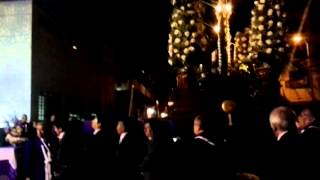 Señor de los Milagros - Paramonga, homenaje PNP 2014