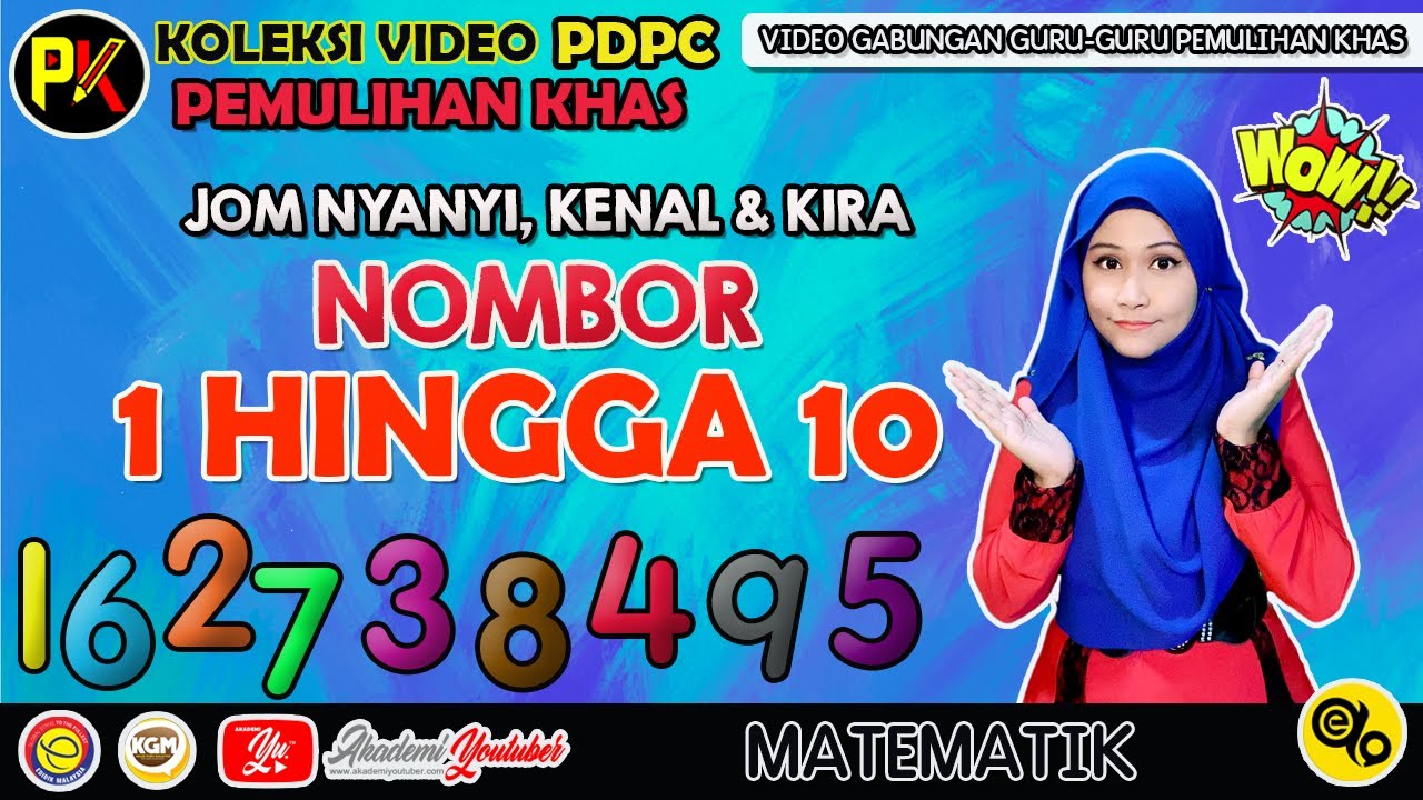 JOM KENAL NOMBOR 1 hingga 10 #HGJPNSabah2021 #PPDTuaranIkonCKGPS