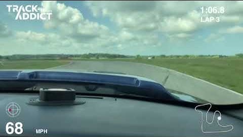 Fastest lap at Gingerman Raceway in a 13 Mustang GT