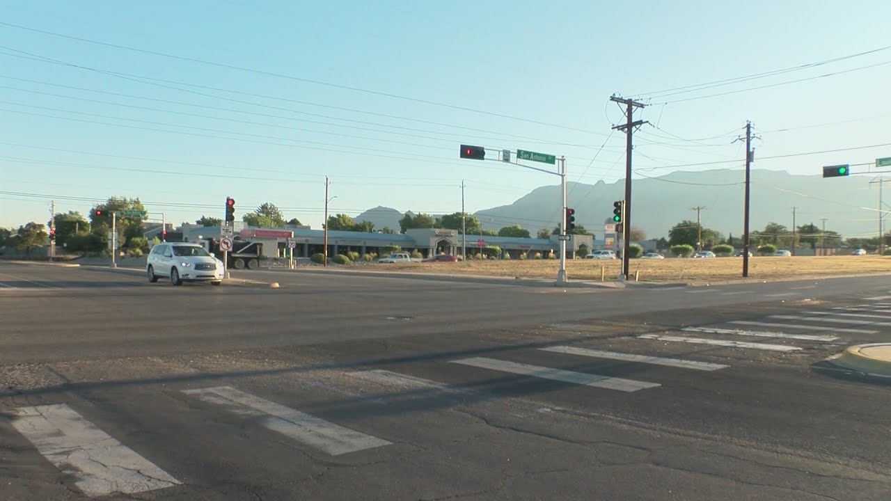 Pedestrian dead after crash in northeast Albuquerque - YouTube