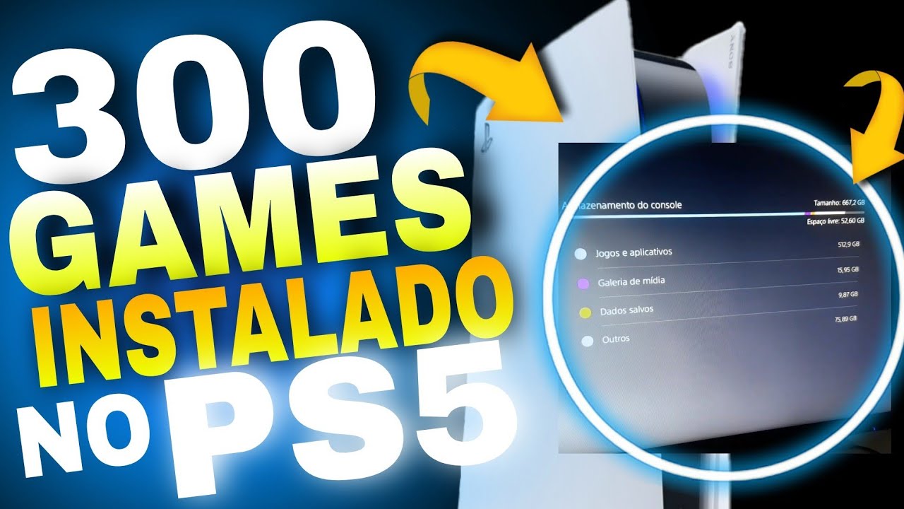 🔴 COMO BAIXAR JOGOS NO PS5 E INSTALAR NO CONSOLE 