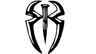 How To Draw Roman Reigns' RR Logo [] WWE [] Tashfiq's Arts & Crafts []